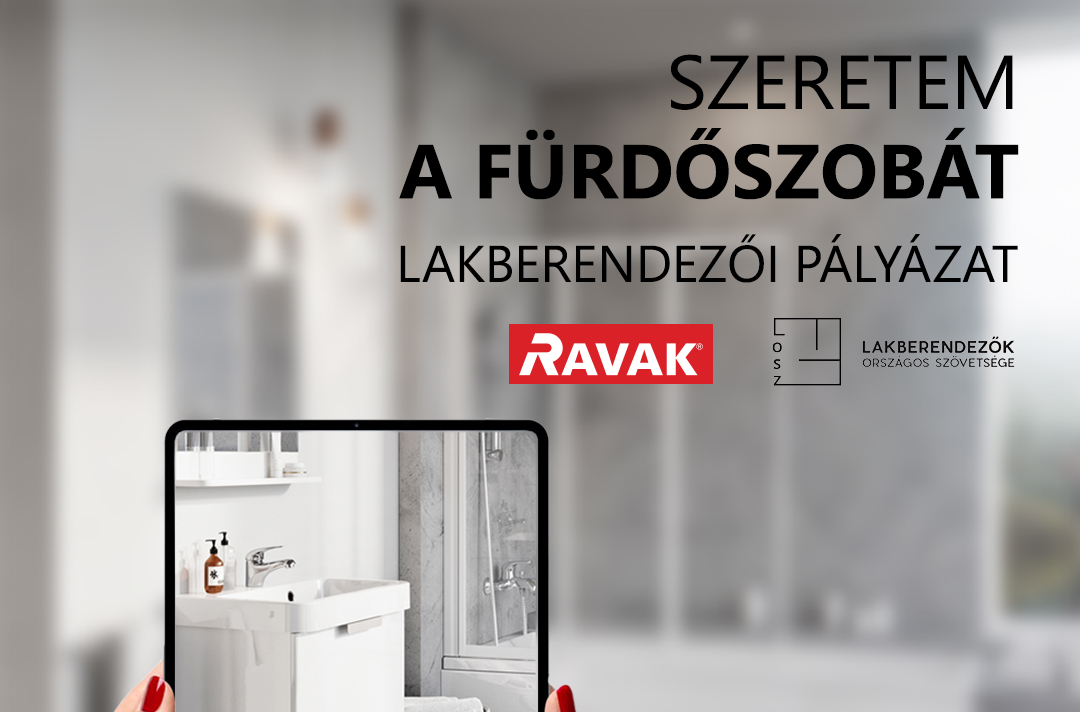 Tervezd meg fürdőszobádat a RAVAK fürdőszobatervező applikációval!